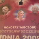 GADGETS - a poster signed by the Polish athletic's stars - Bydgoszcz / Poland