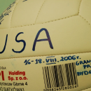GADGETS - a ball signed by USA volleybal team for IGS company - Bydgoszcz / Poland