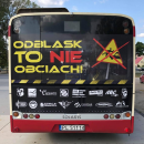ODBLASK TO NIE OBCIACH - prezentacja autobusu - Leszno