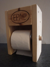 Zdjęcie produktu Paletowy uchwyt na papier toaletowy