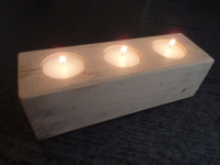 Zdjęcie produktu Drewniany świecznik